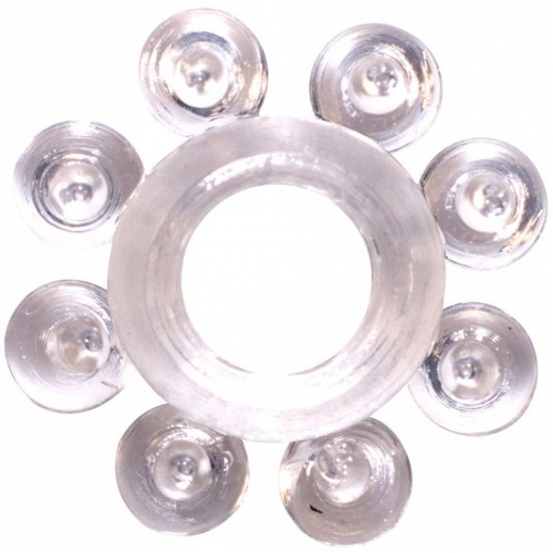 Прозрачное эрекционное кольцо Rings Bubbles в Нальчике