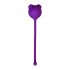 Фиолетовый силиконовый вагинальный шарик A-Toys с ушками в Нальчике