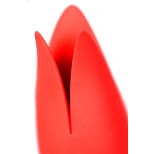 Красный вибратор Satisfyer Power Flower с лепестками - 18,8 см. в Нальчике