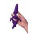 Набор из 3 фиолетовых анальных втулок A-toys в Нальчике